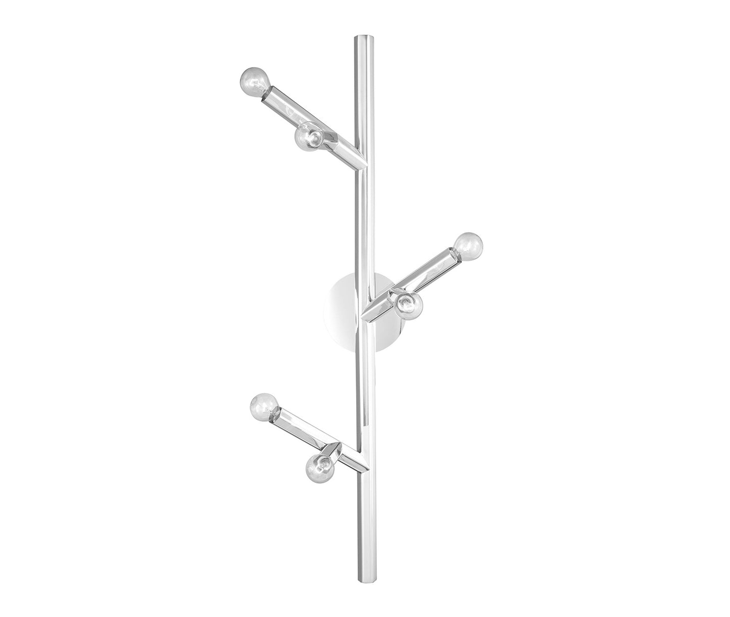 HF8886-PN The Oaks 6-Light 36"H Wall Sconce in Polished Nickel