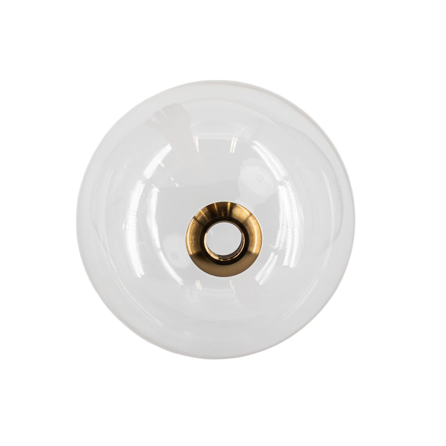 HF42-LG-AB or BK Delilah Collection Large Glass Globe