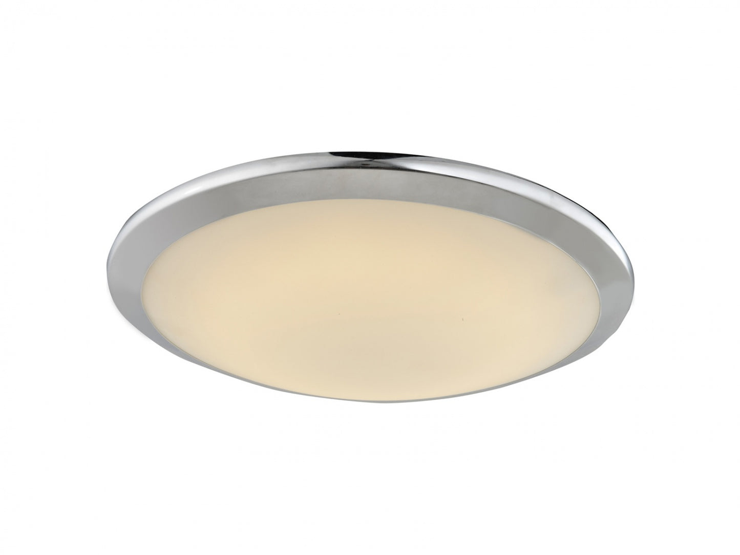 HF1101-CH Cermack St. 12"W Round LED Flushmount in Chrome
