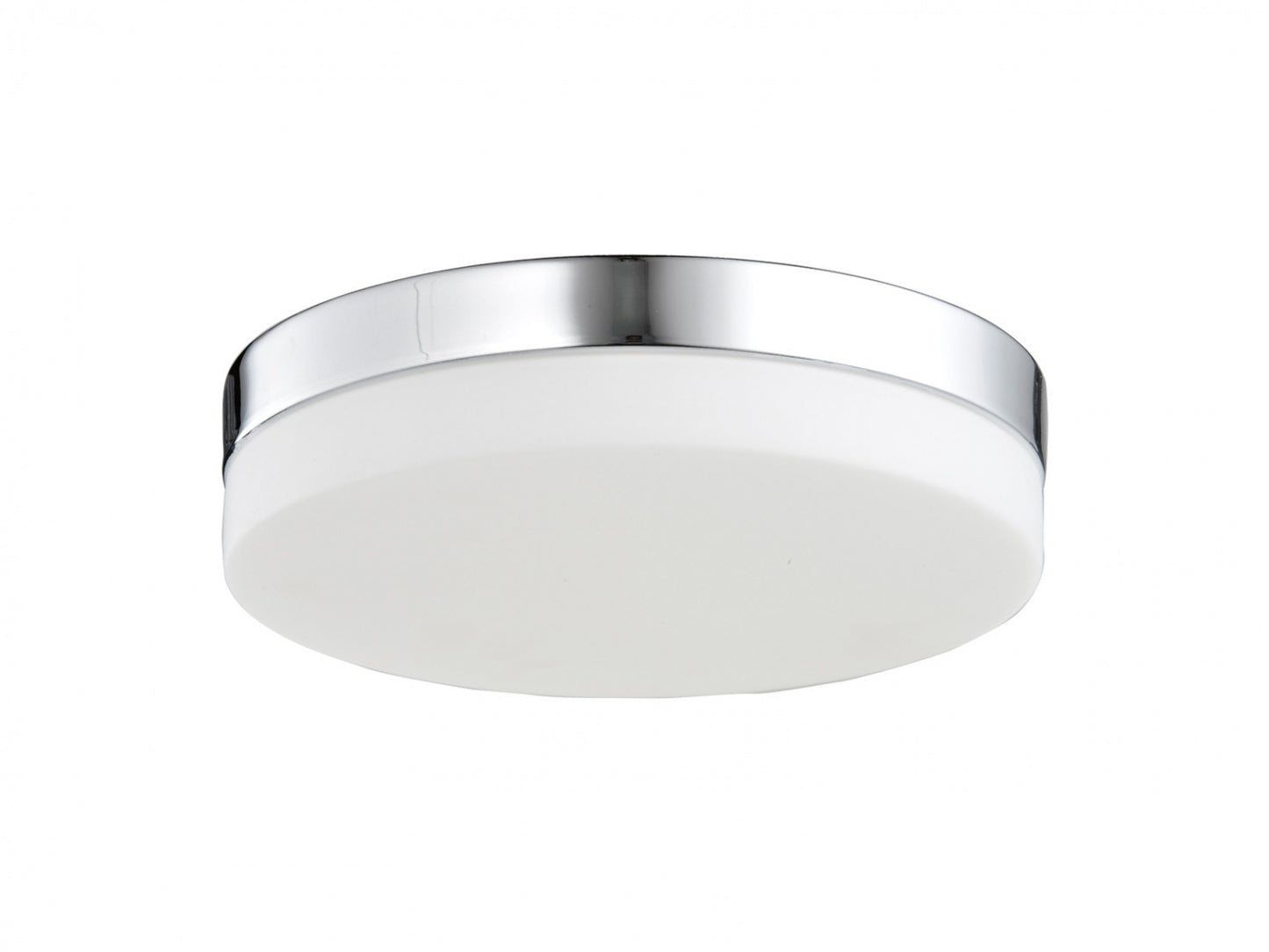 HF1106-CH Cermack St. 9"W Round LED Flushmount in Chrome