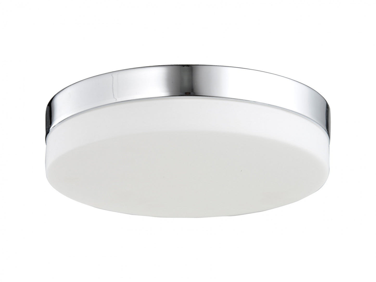 HF1107-CH Cermack St. 11"W Round LED Flushmount in Chrome
