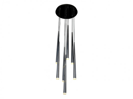 HF2104-CH Highland 4-Light 11"W Pendant in Chrome