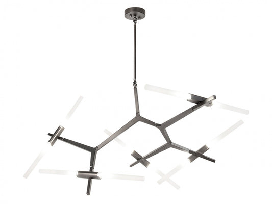HF8059-10-DBZ San Vicente 10-Light 39"W Chandelier in Dark Bronze