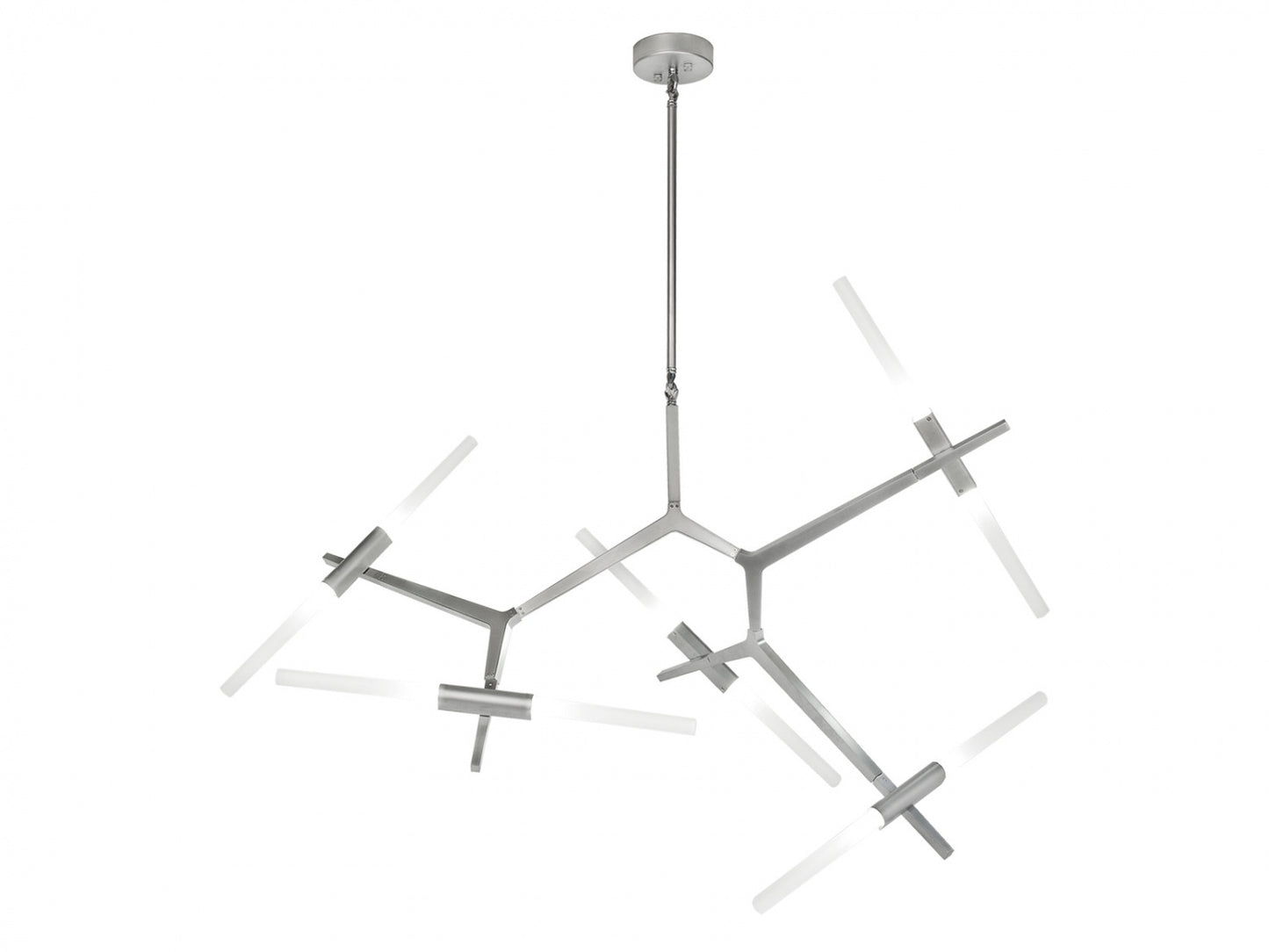 HF8059-10-CH San Vicente 10-Light 39"W Chandelier in Chrome