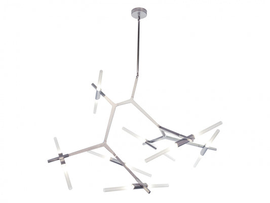 HF8060-14-CH San Vicente 14-Light 43"W Chandelier in Chrome
