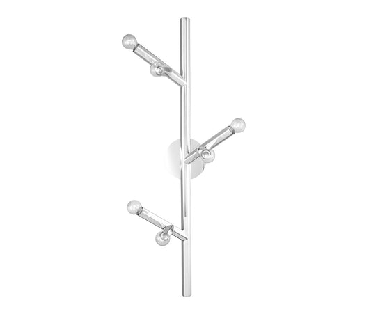 HF8886-PN The Oaks 6-Light 36"H Wall Sconce in Polished Nickel