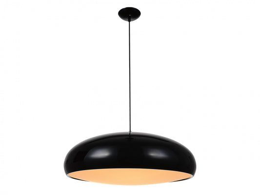 HF9116-BK Doheny 24''W Dome Pendant in Black